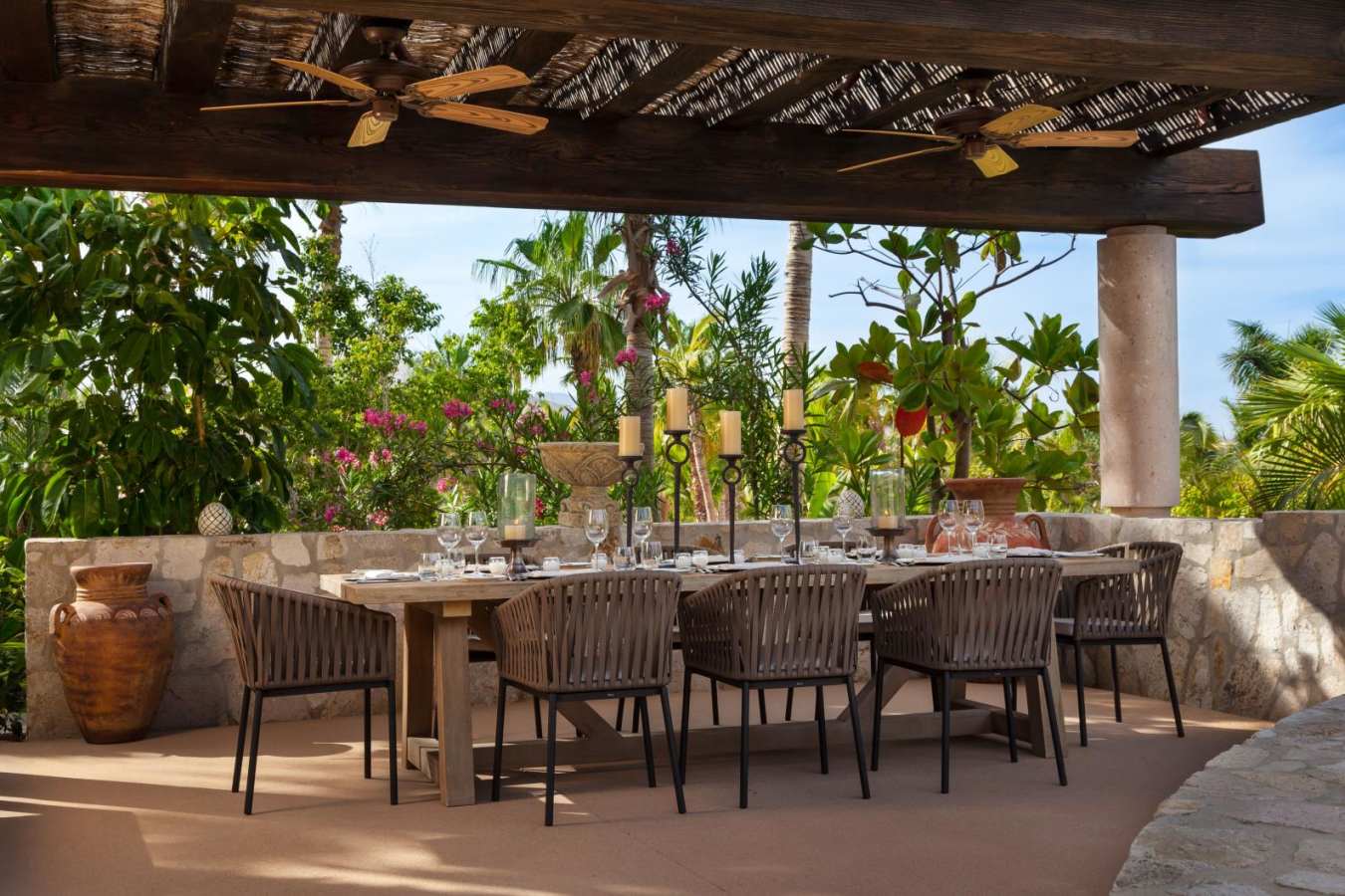 Herb Garden Dining - One&Only Palmilla