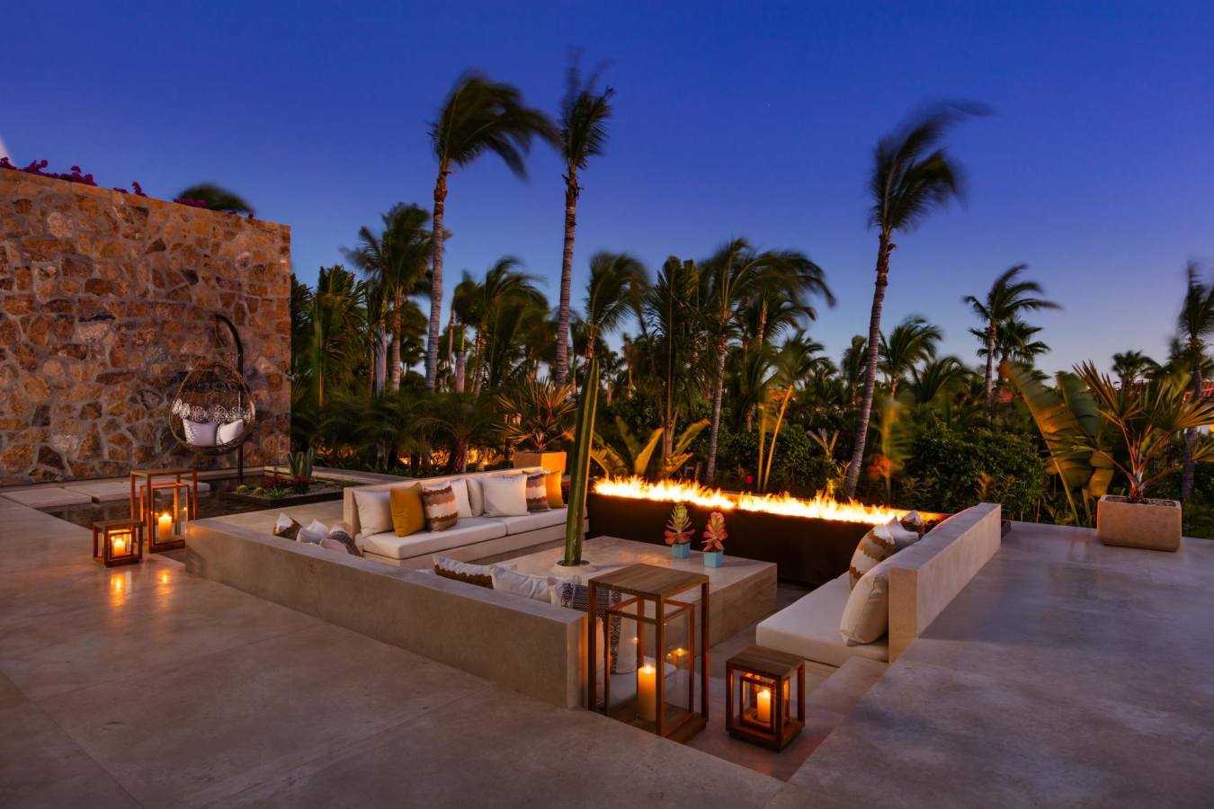Villa One firepit  - One&Only Palmilla