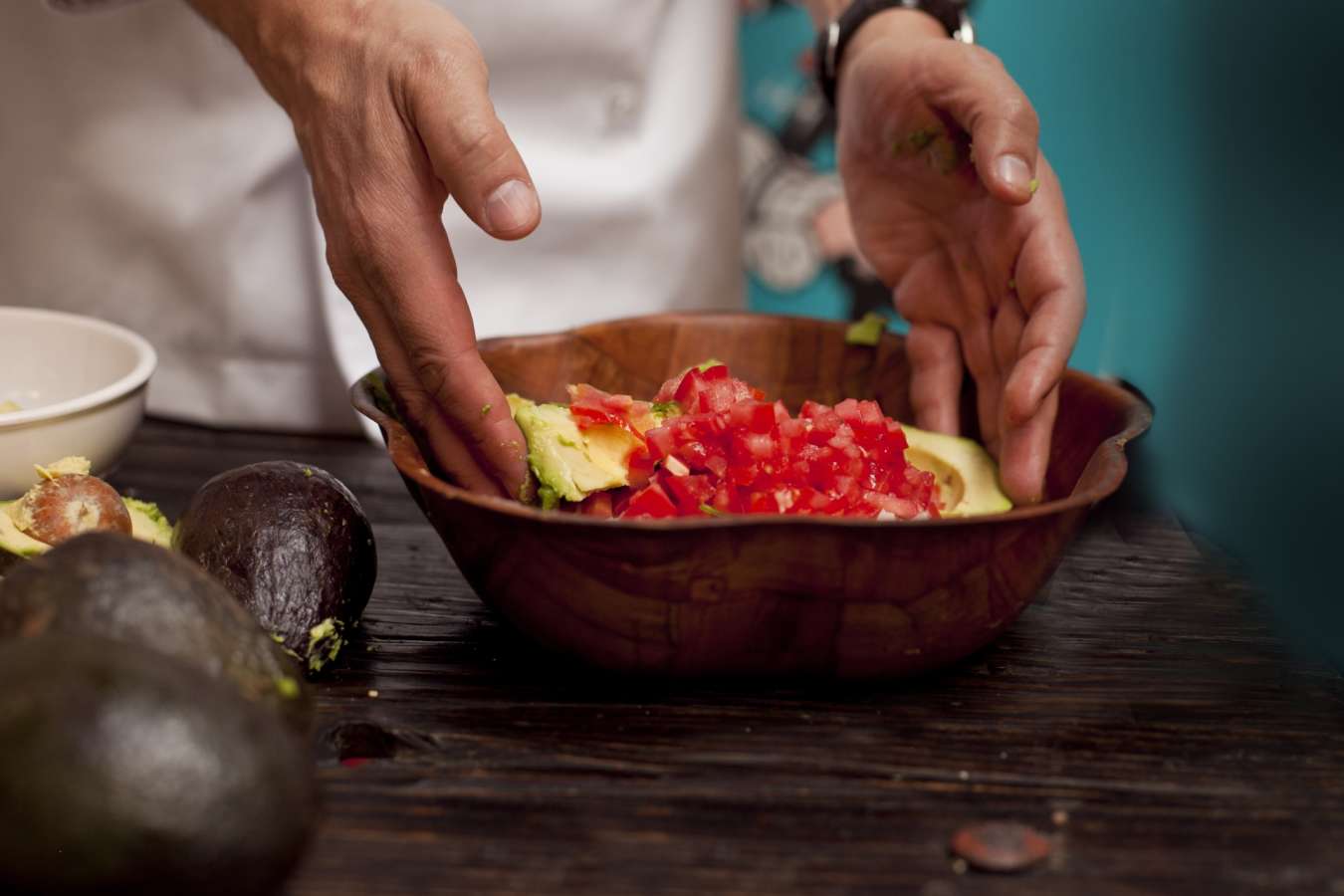 Making guacamole - A Culinary Journey