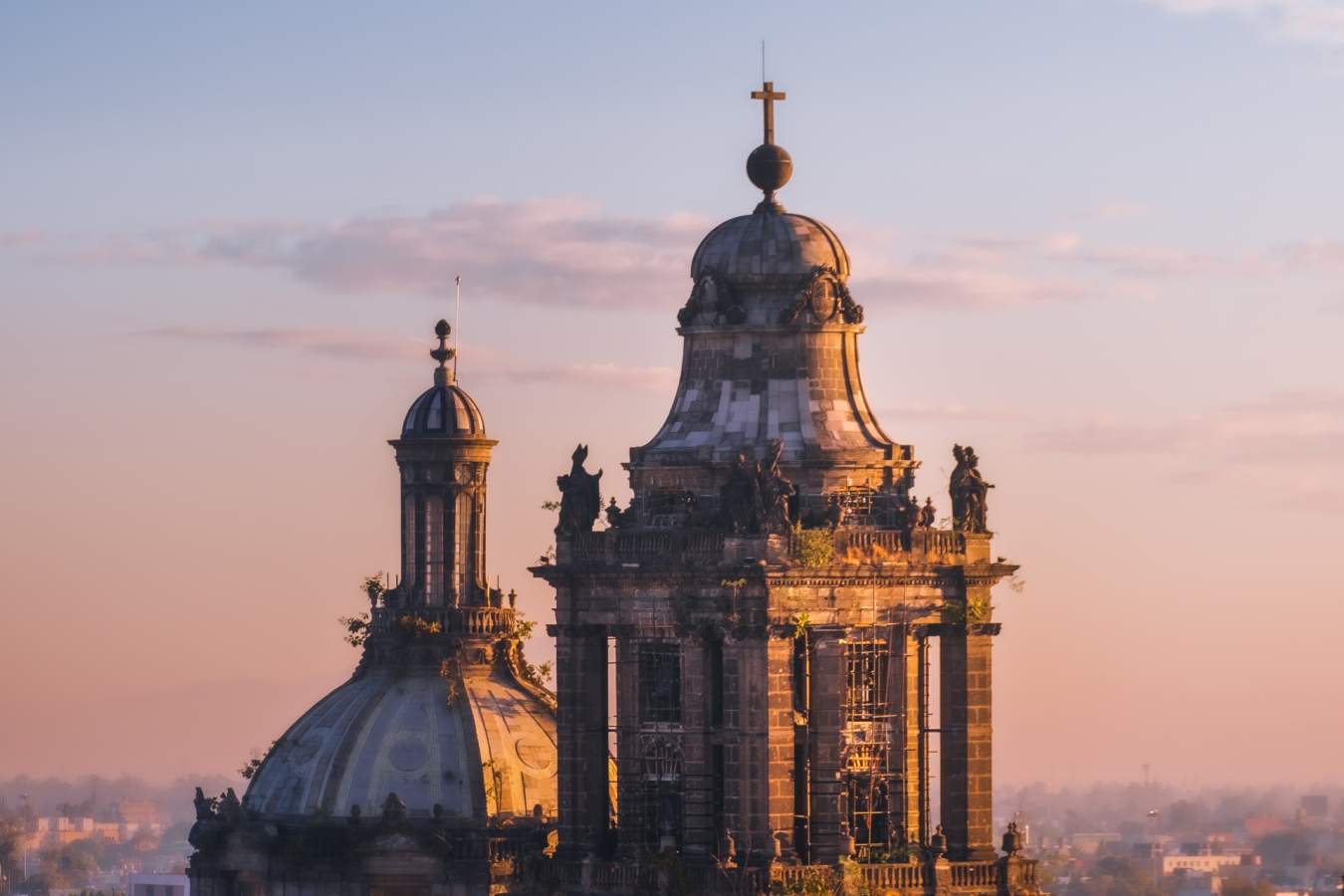 Church in Zcalo Mexico City