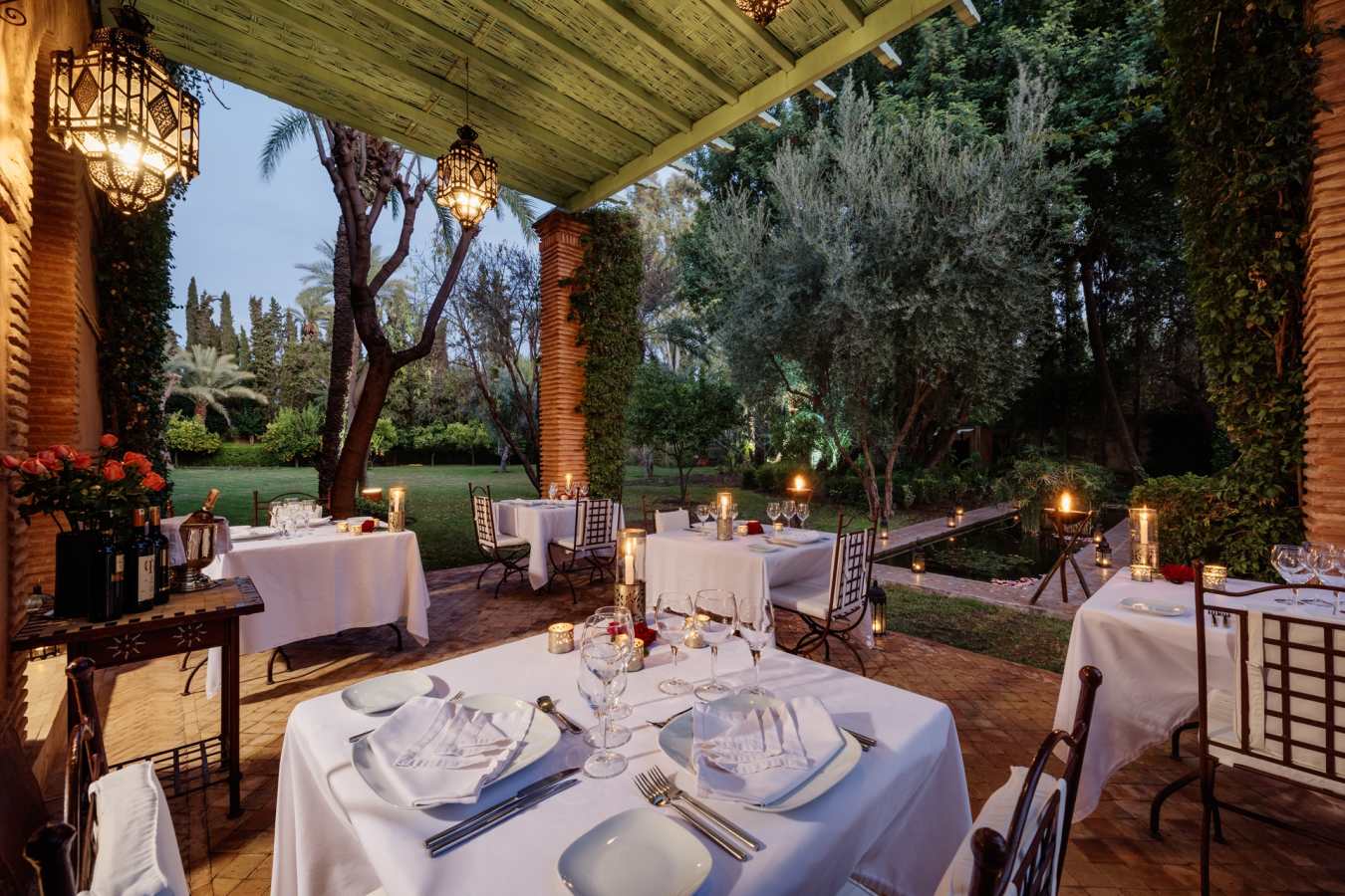 Dining Terrace - Dar Zemora