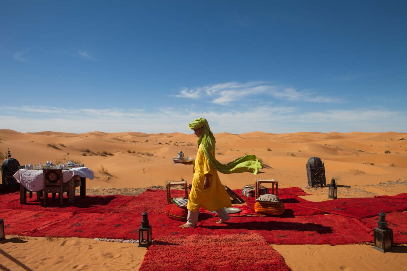 Dining - Desert Luxury Camp