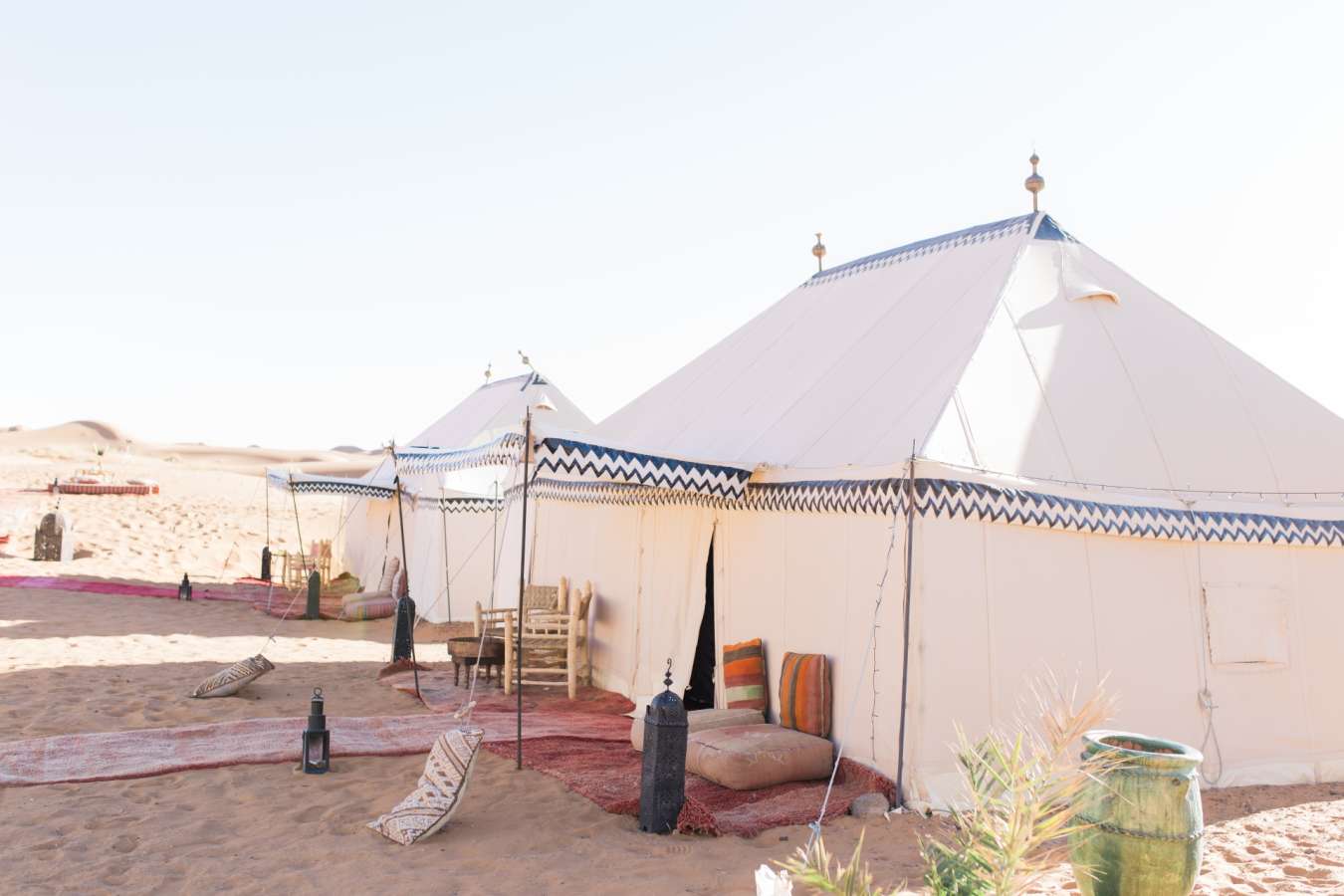 Tent exterior - Desert Luxury Camp