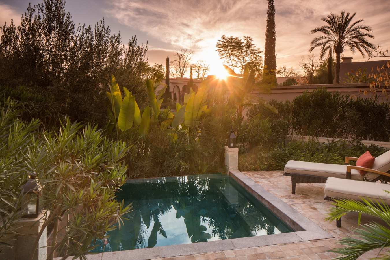 Private plunge pool - Four Seasons Marrakech