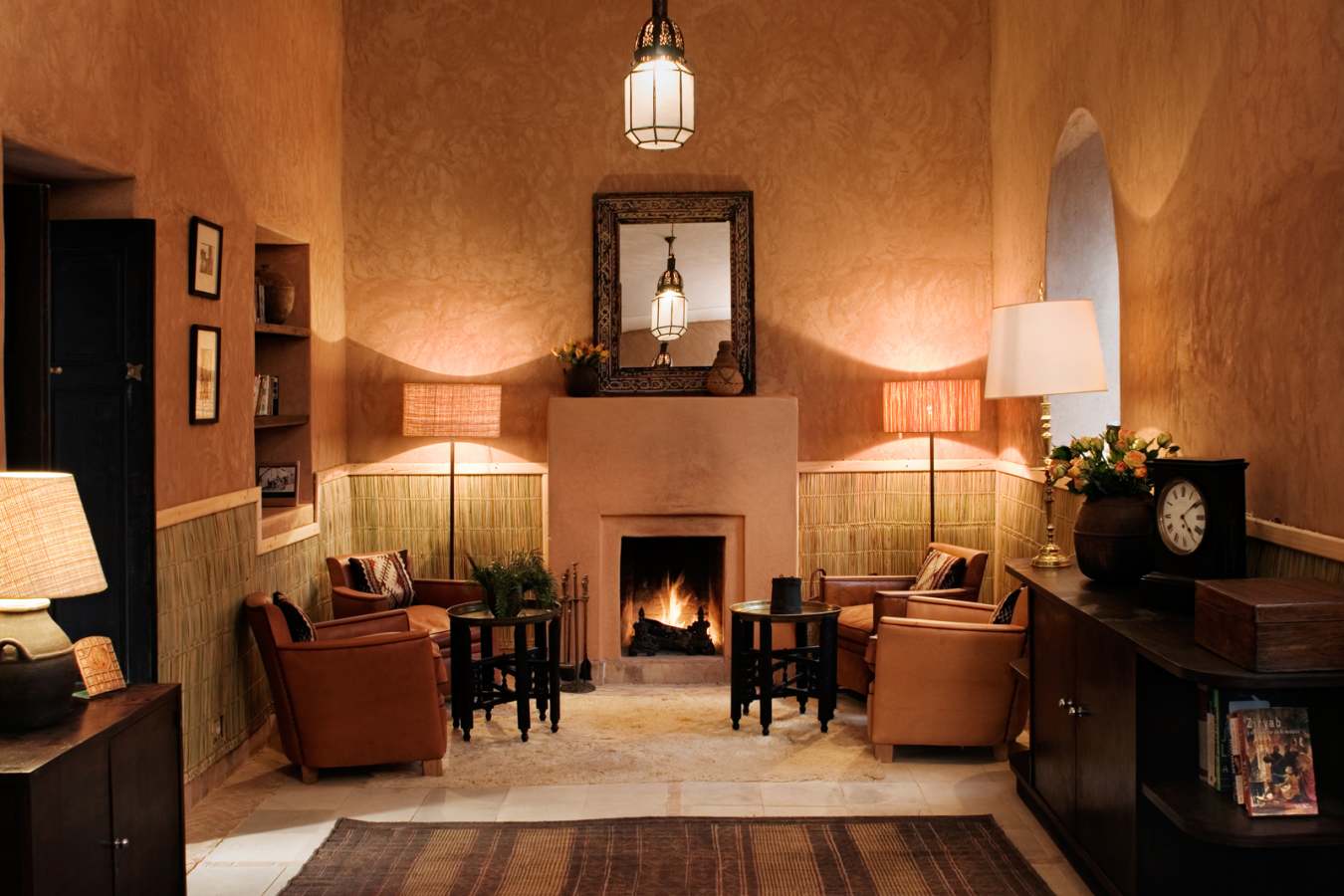 Fire place  - Kasbah Bab Ourika