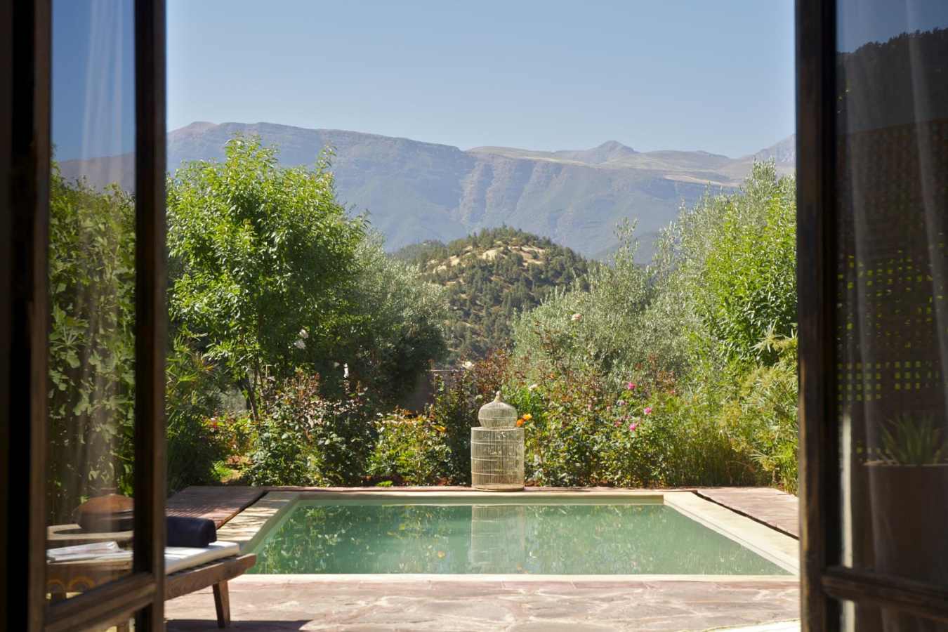 View from Pool Suite - Kasbah Bab Ourika