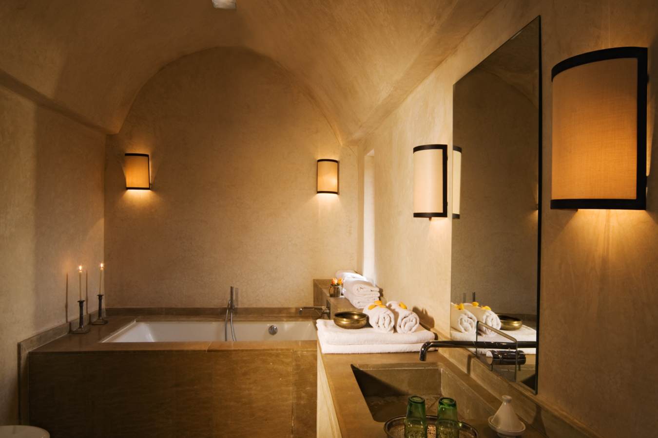 Suite Bathroom - Kasbah Bab Ourika