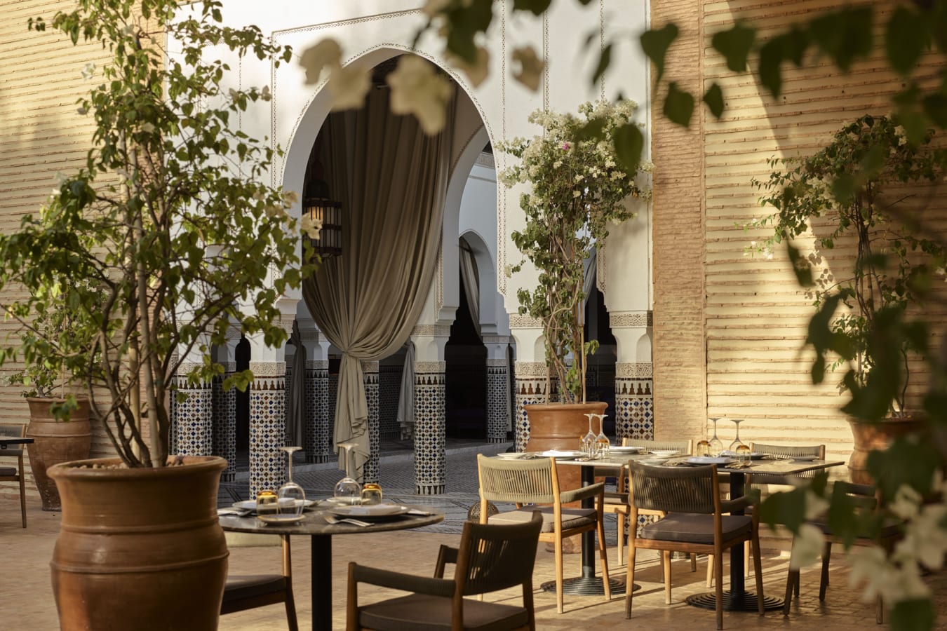 Outdoor Dining - La Mamounia