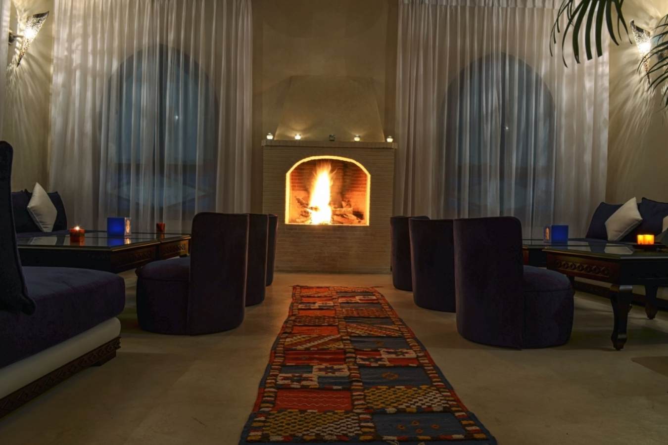 Fireplace - Lina Ryad & Spa