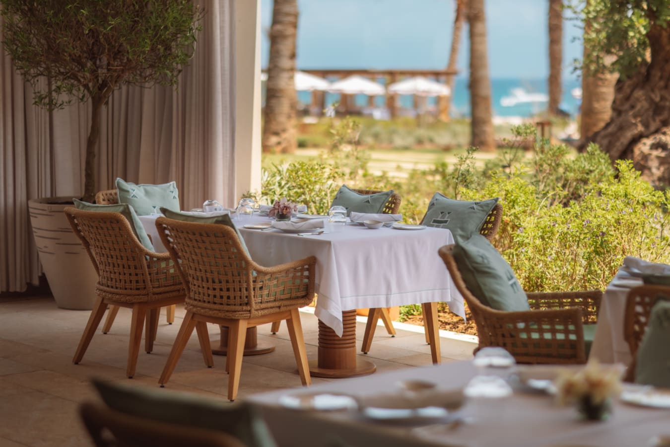 Dining Setup - Royal Mansour Tamuda Bay