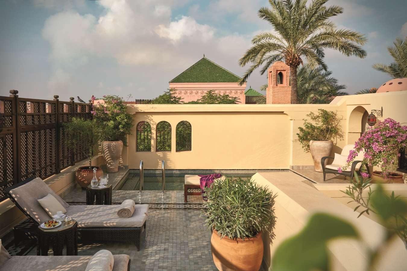 Riad roof terrace - Royal Mansour