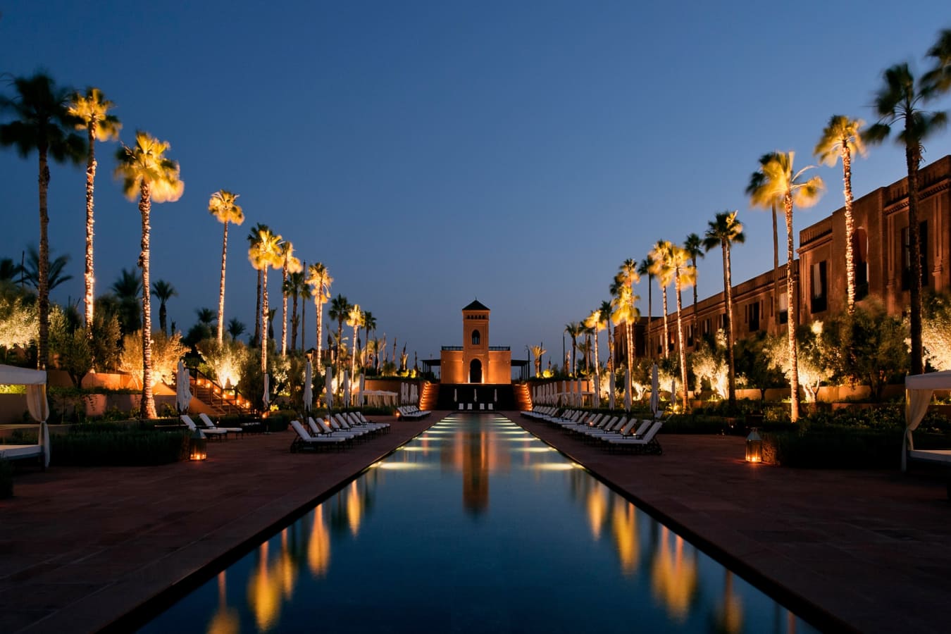 Pool at night - Selman