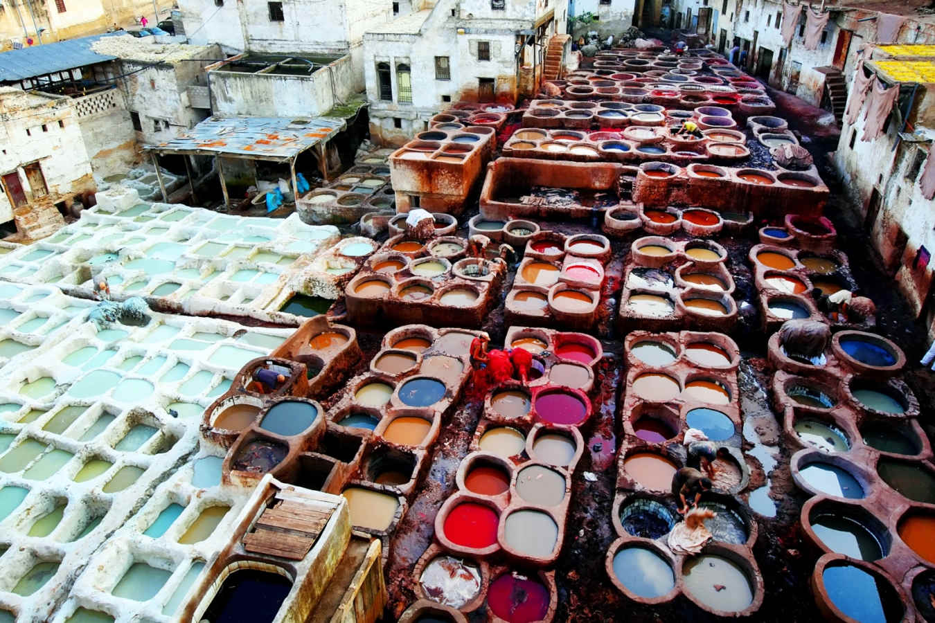 Fes tanneries - Authentic Morocco