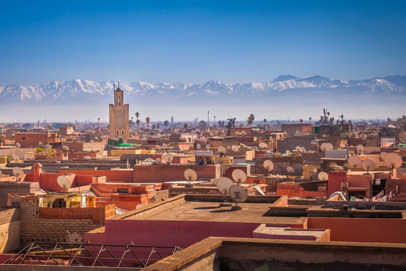 Marrkaech rooftops - Authentic Morocco