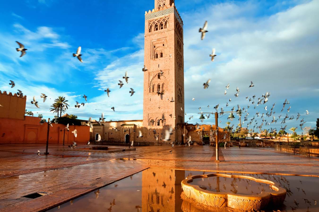 Marrakech Koutoubia Mosque - Morocco Honeymoon