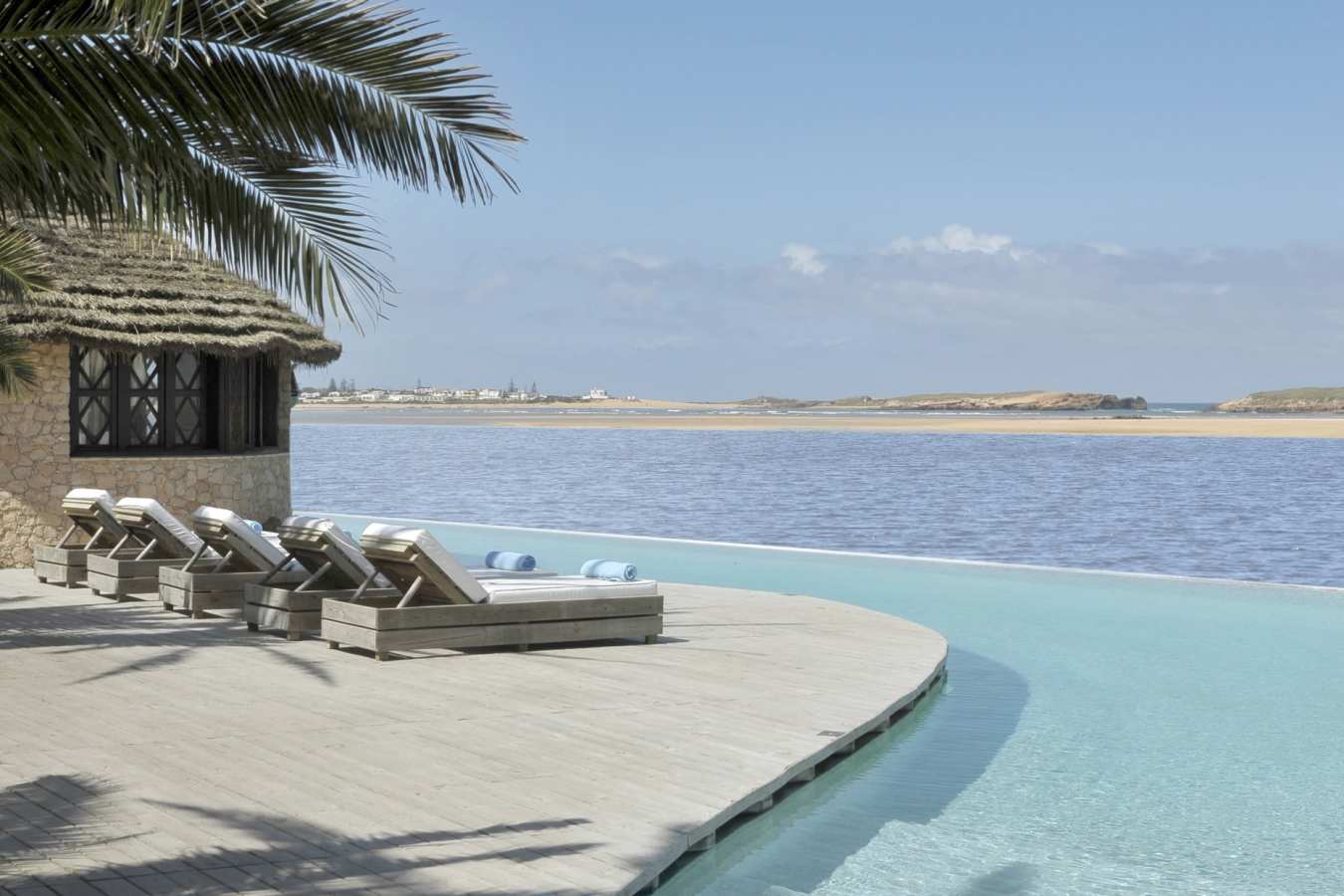 Pool in Oualidia - Morocco Honeymoon