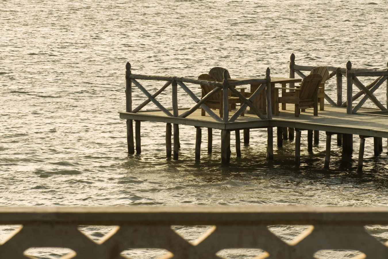 Ocean deck - Morocco Honeymoon