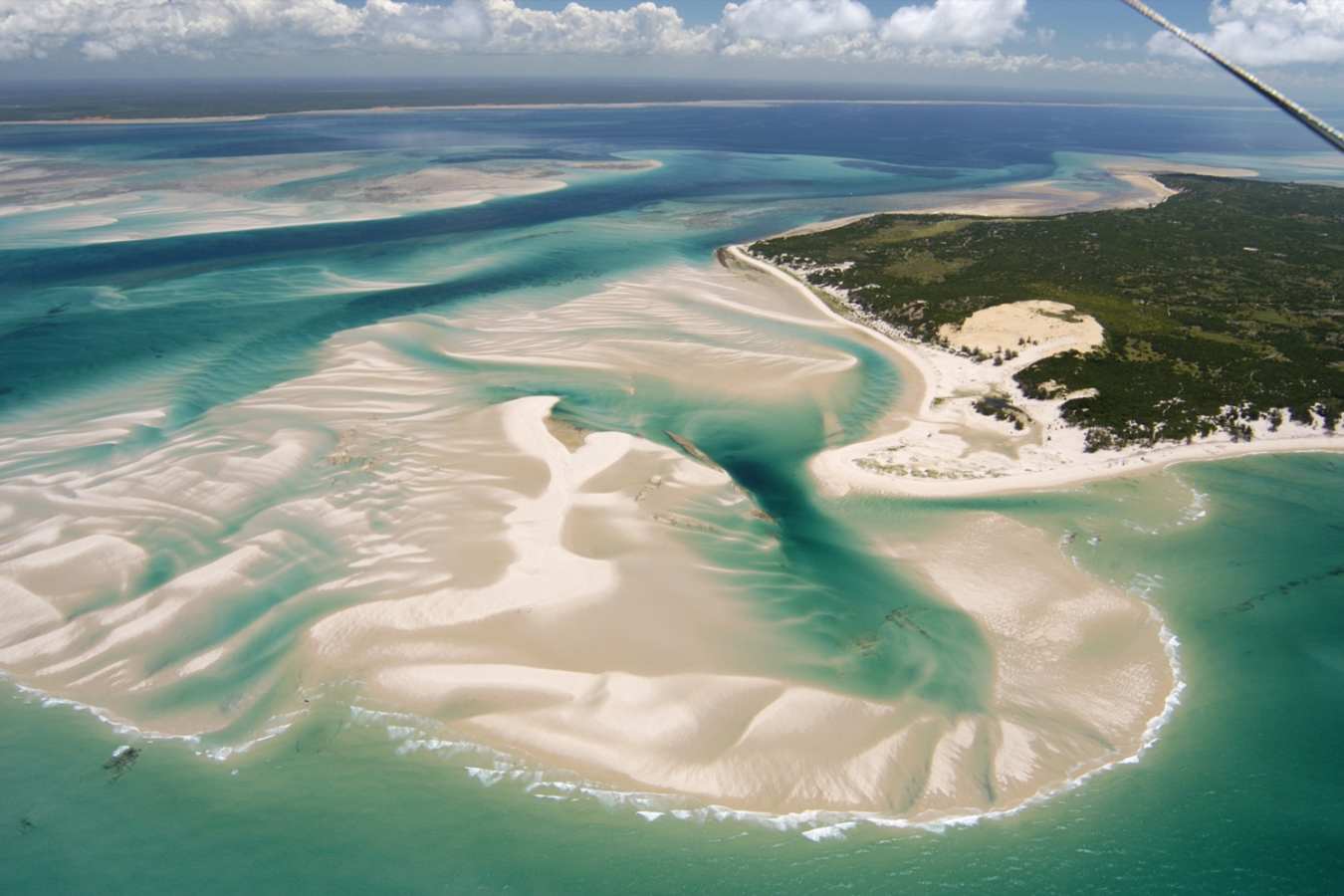 Aerial view - Benguerra Island Lodge