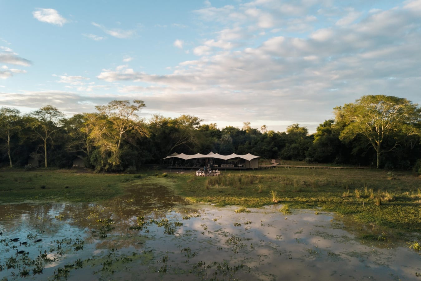 Camp Aerial View  