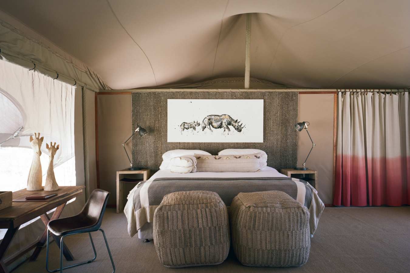 Double Bedroom - Hoanib Valley Camp