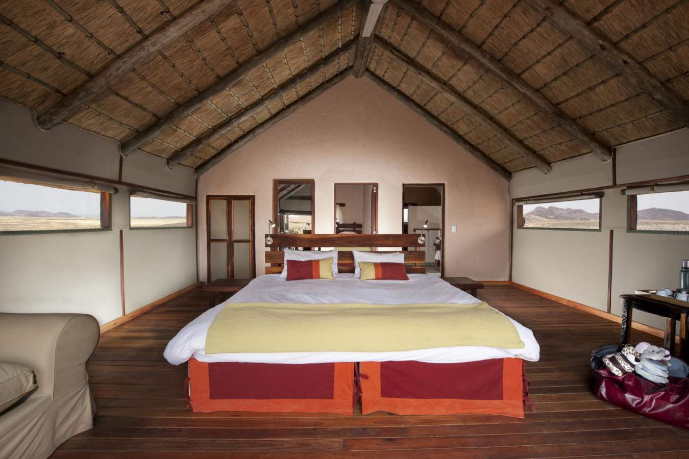 Room interior - Kulala Desert Lodge