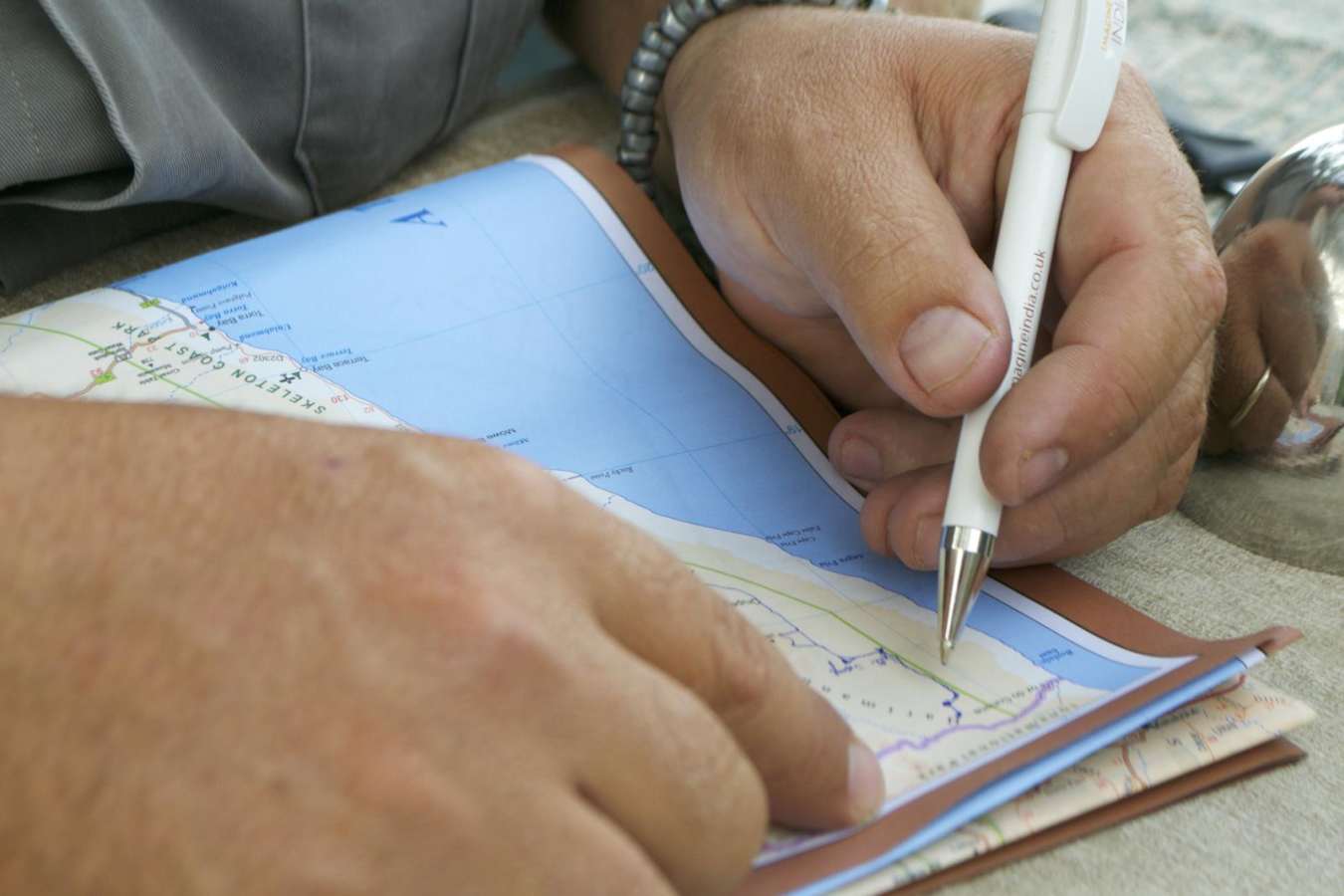 Route planning - Mobile Camping Safari