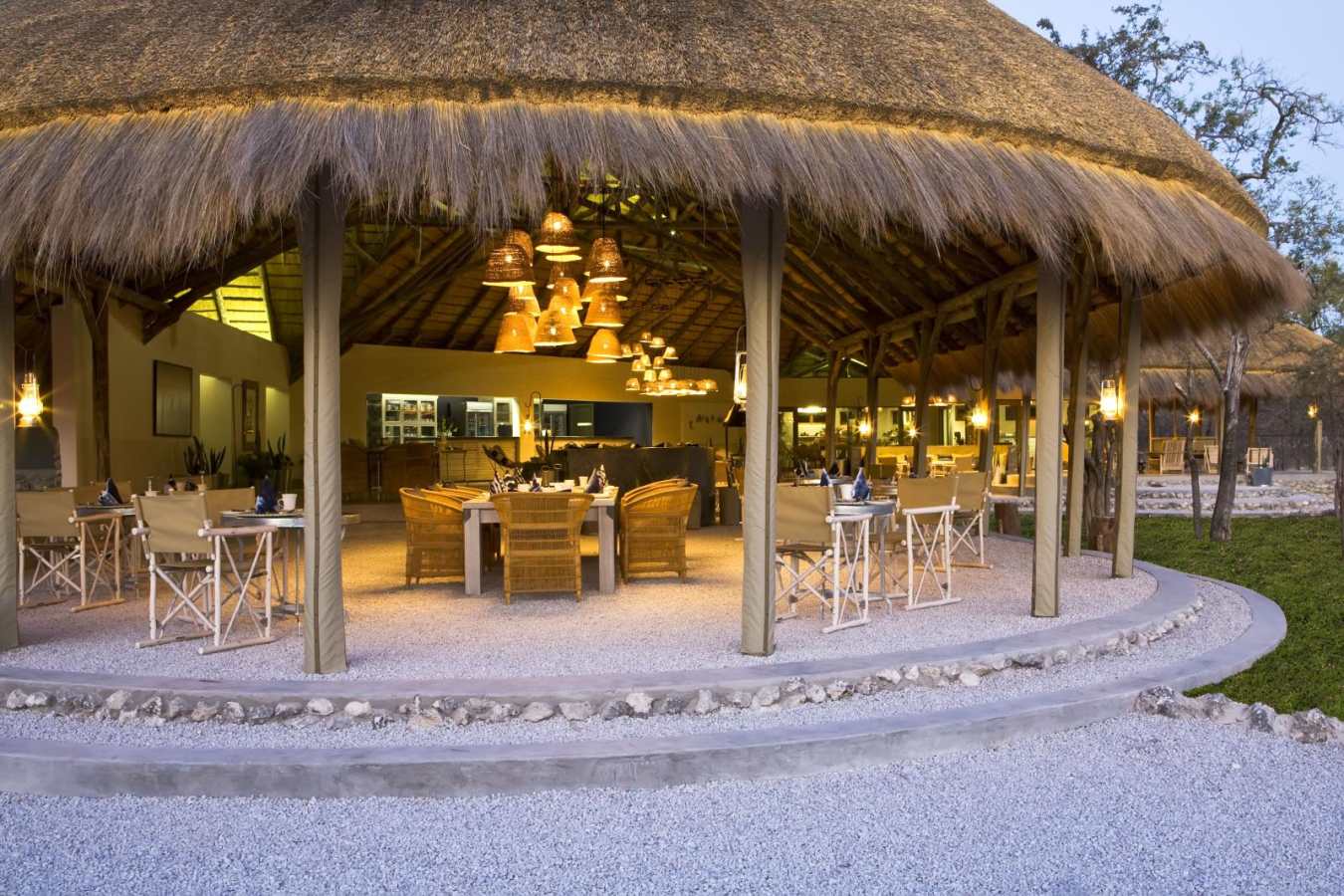 The main area - Mushara Bush Camp