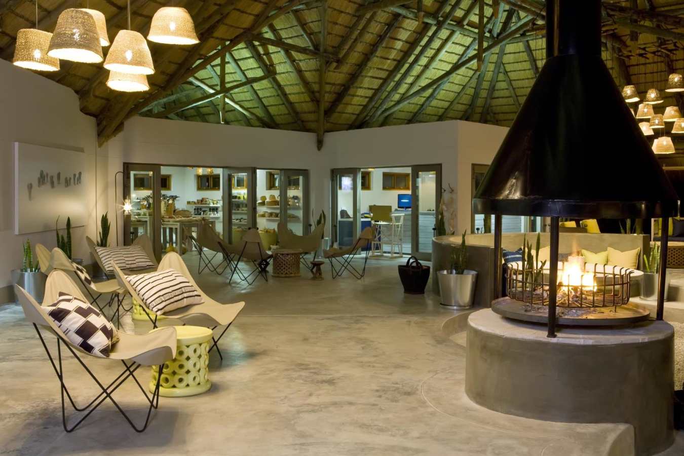 The main area - Mushara Bush Camp