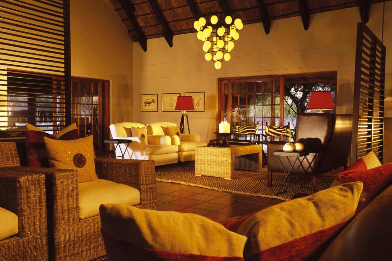 Lounge - Mushara Lodge
