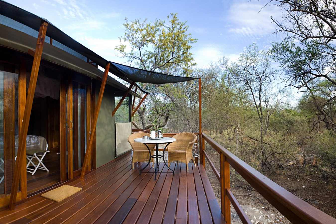 Private deck at Suite - Mushara Outpost