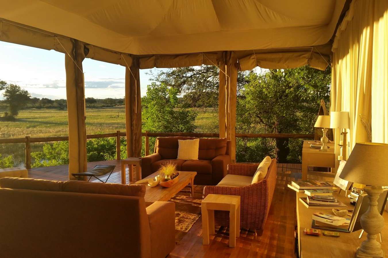 View - Nambwa Tented Lodge