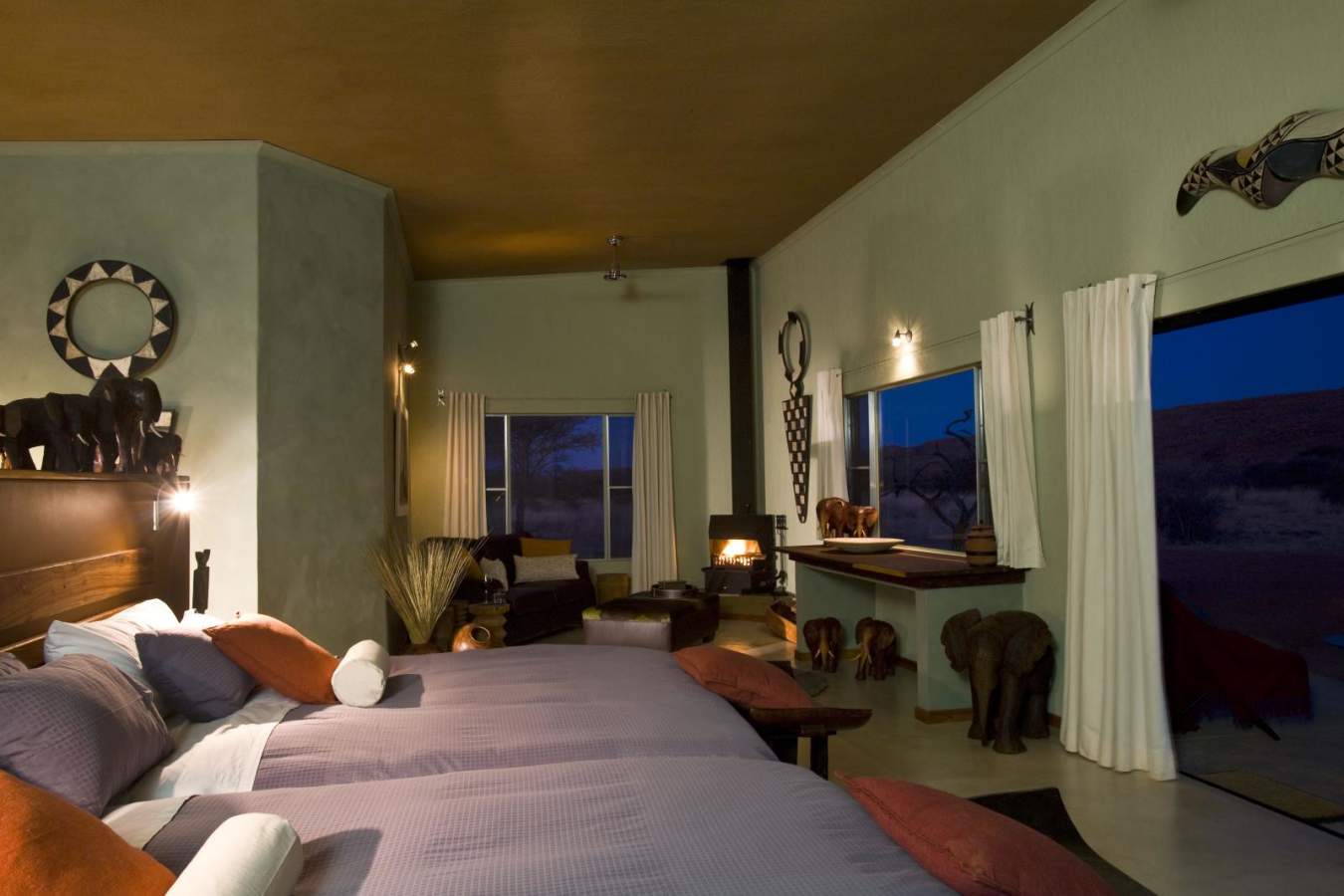 Twin Room - Okonjima Plains Camp