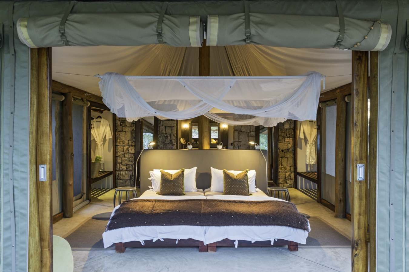 Bedroom - Onguma Tented Camp