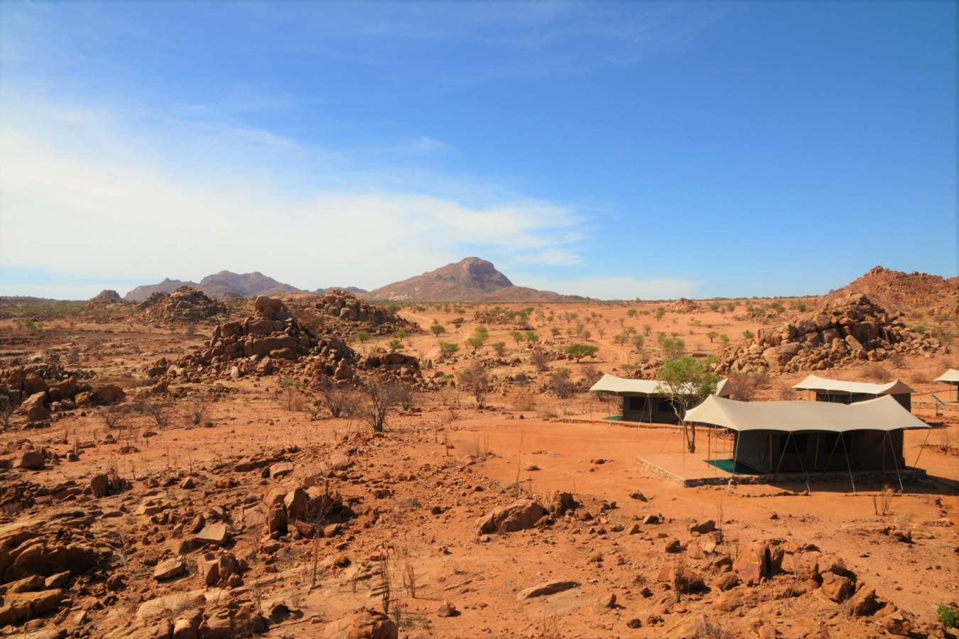 Camp tents - Ozondjou Trails