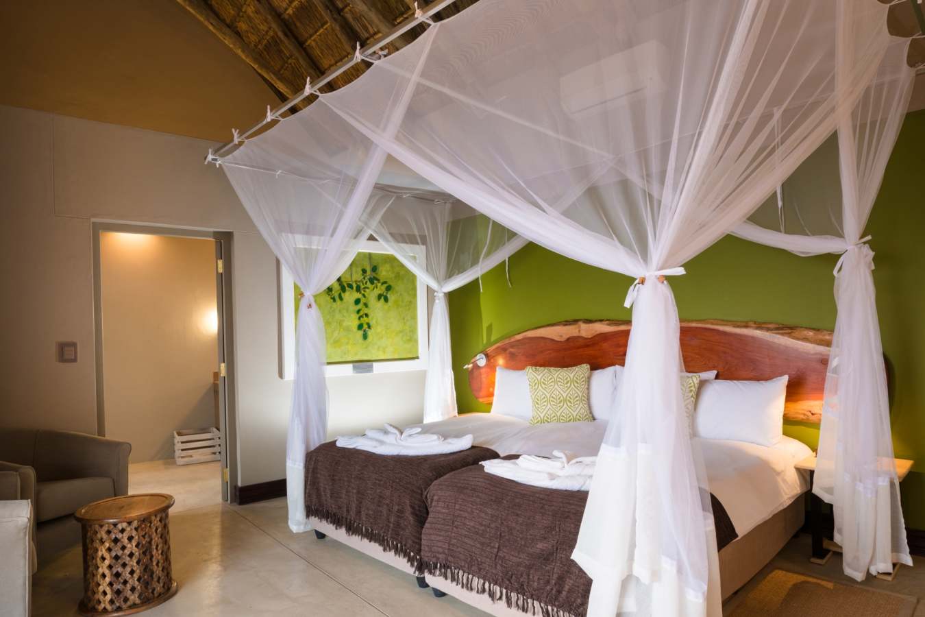 Bedroom Interior - Safarihoek Lodge