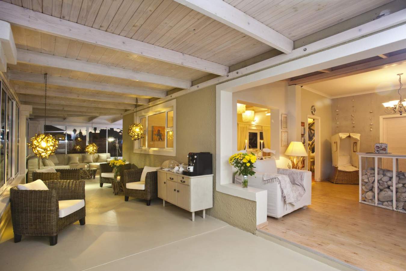 Lounge and reception - Swakopmund Guesthouse