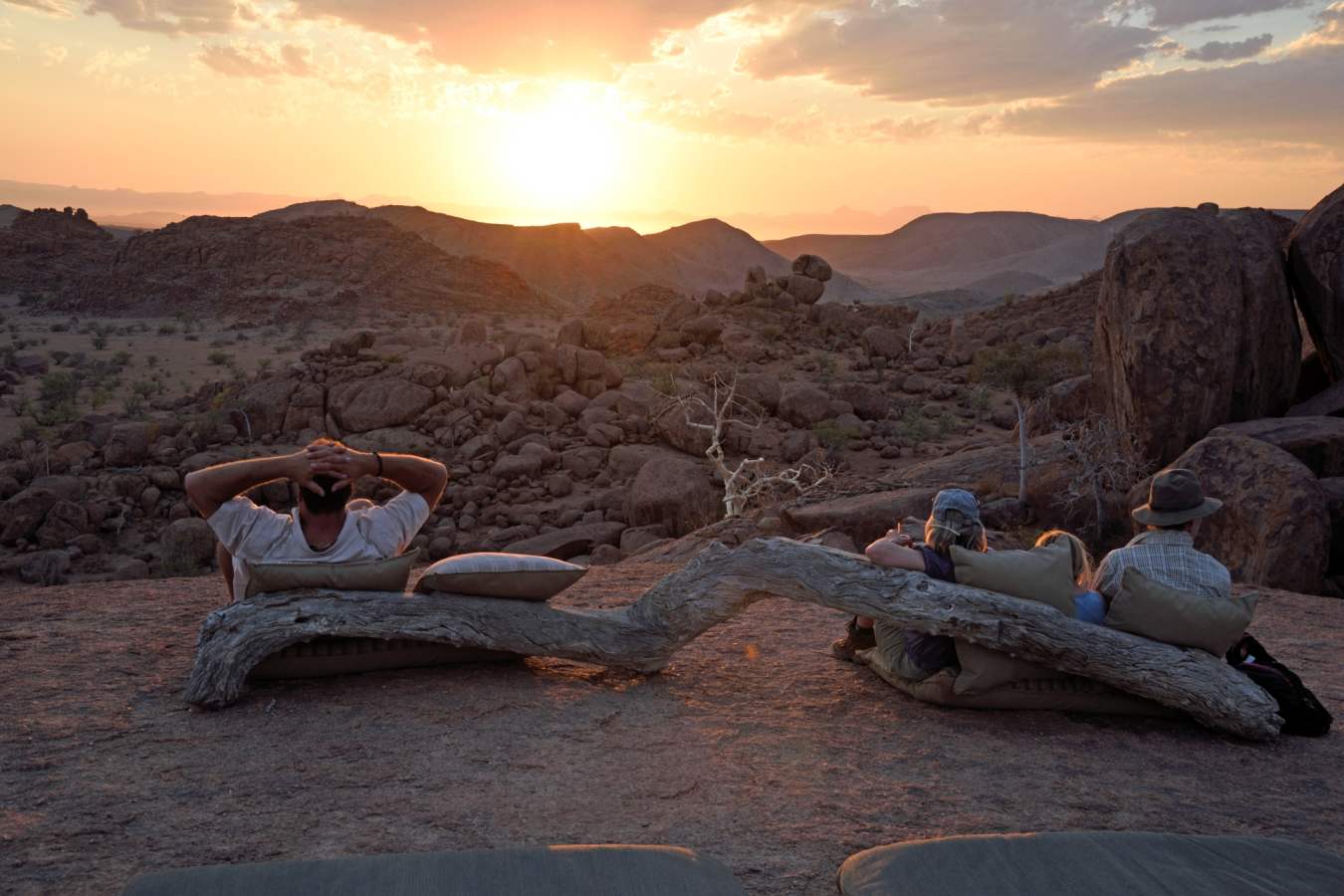 Sundowners in Damaraland - Northern Namibia & The Skeleton Coast