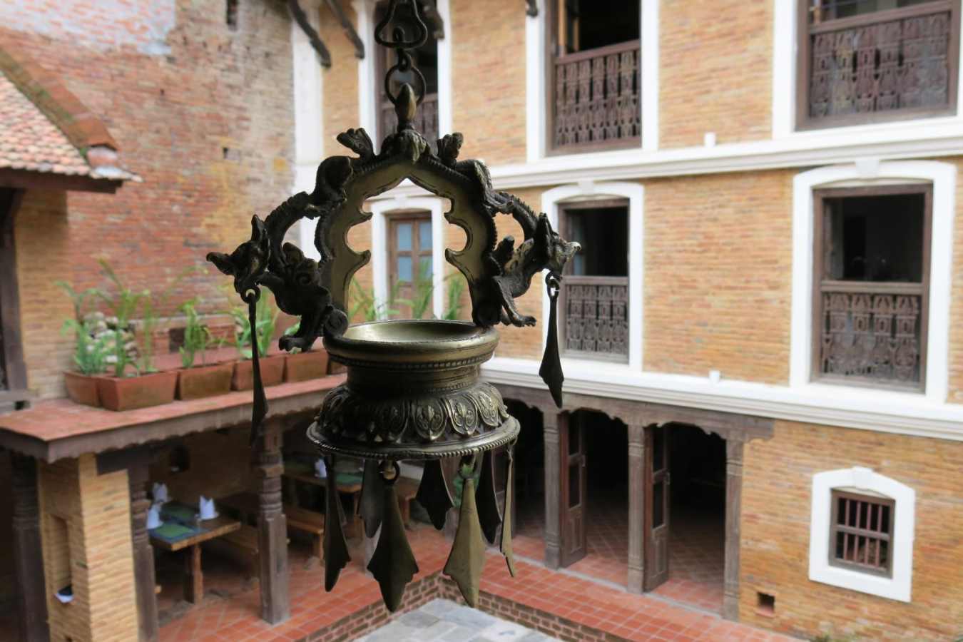 Courtyard - The Inn Patan