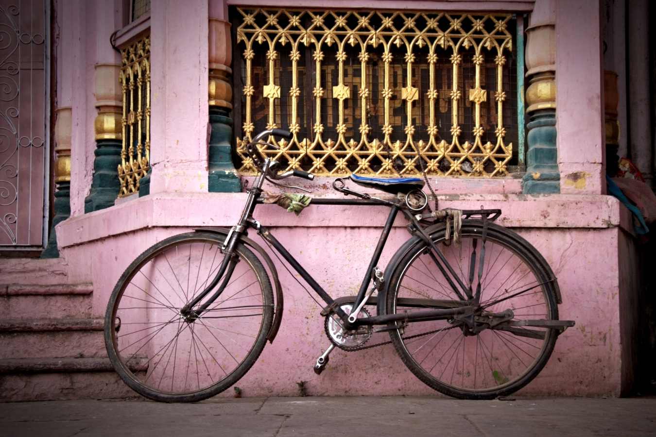 Bicycle in Delhi