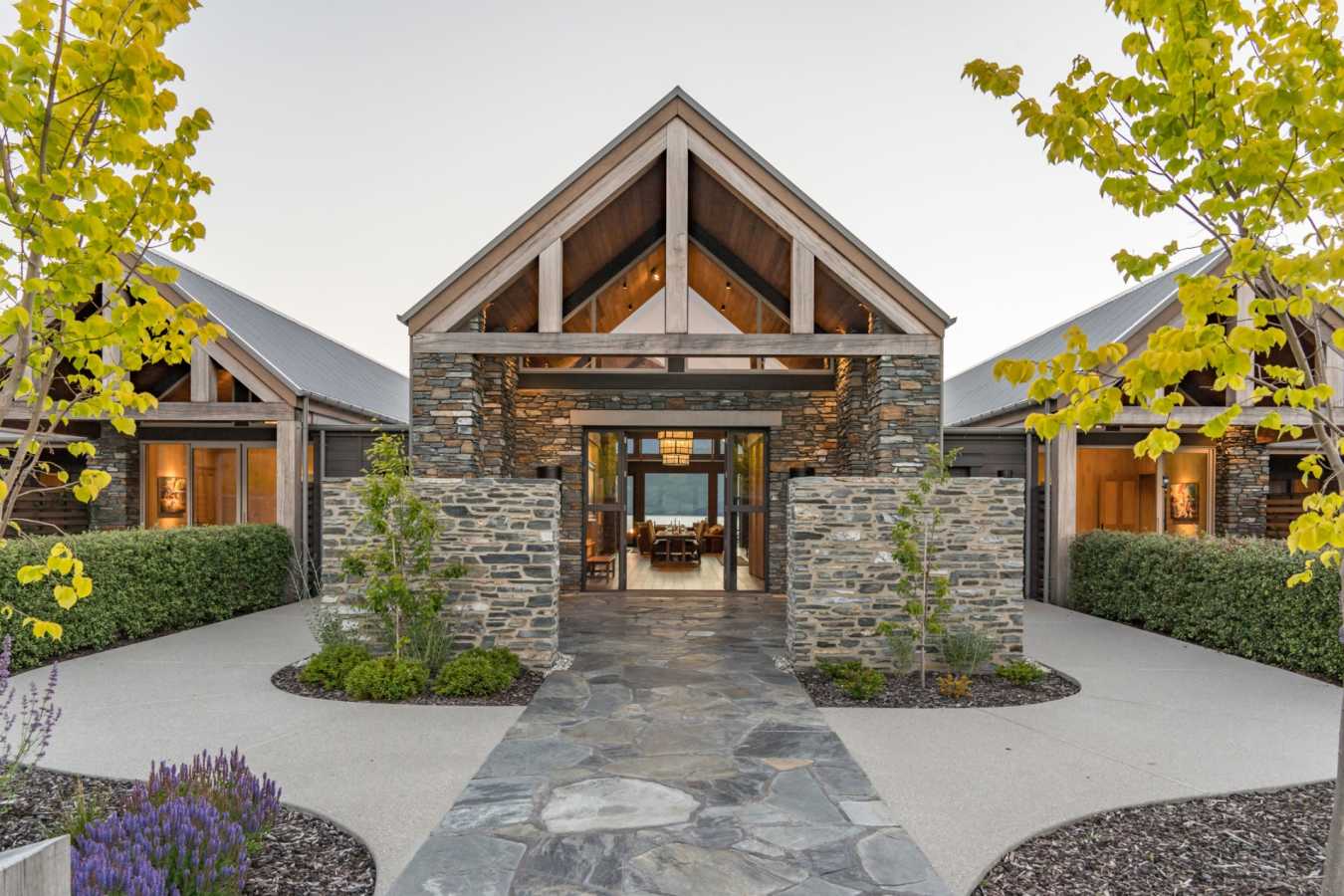 Villa Entrance - Blanket Bay