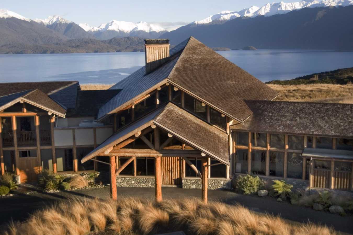 Aerial   - Fiordland Lodge
