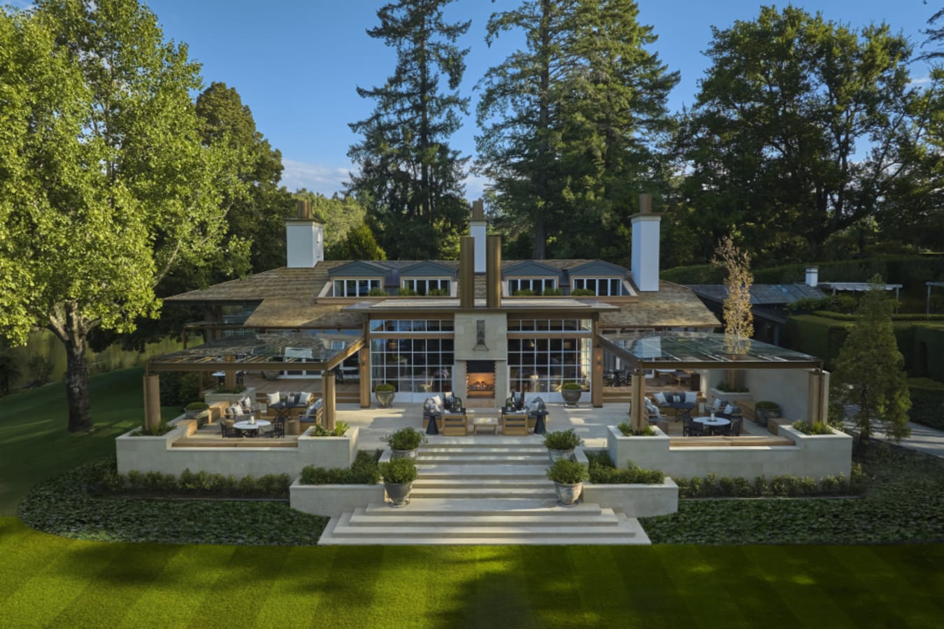 Huka Lodge Garden
