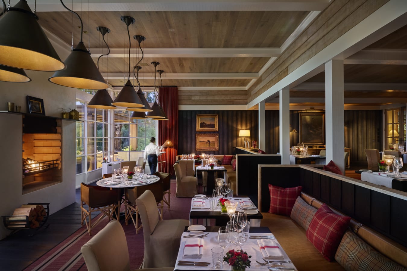 Huka Lodge Dining Room