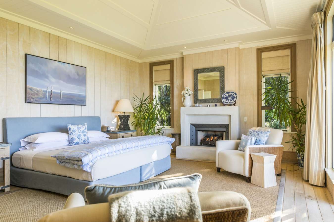 Owners Cottage Master Bedroom - Kauri Cliffs