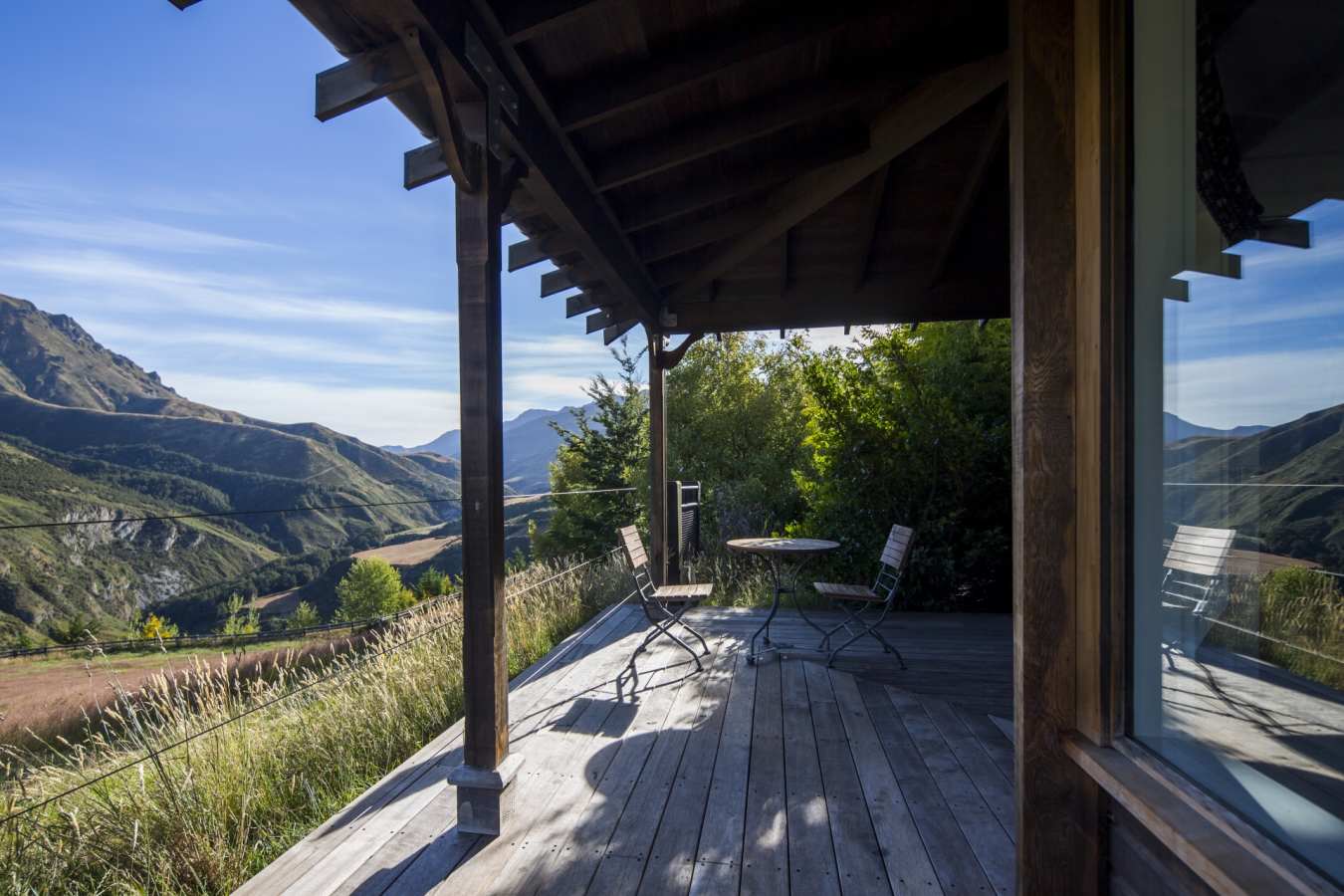 Cottage Balcony - Mahu Whenua Ridgeline Homestead & Eco Sanctuary