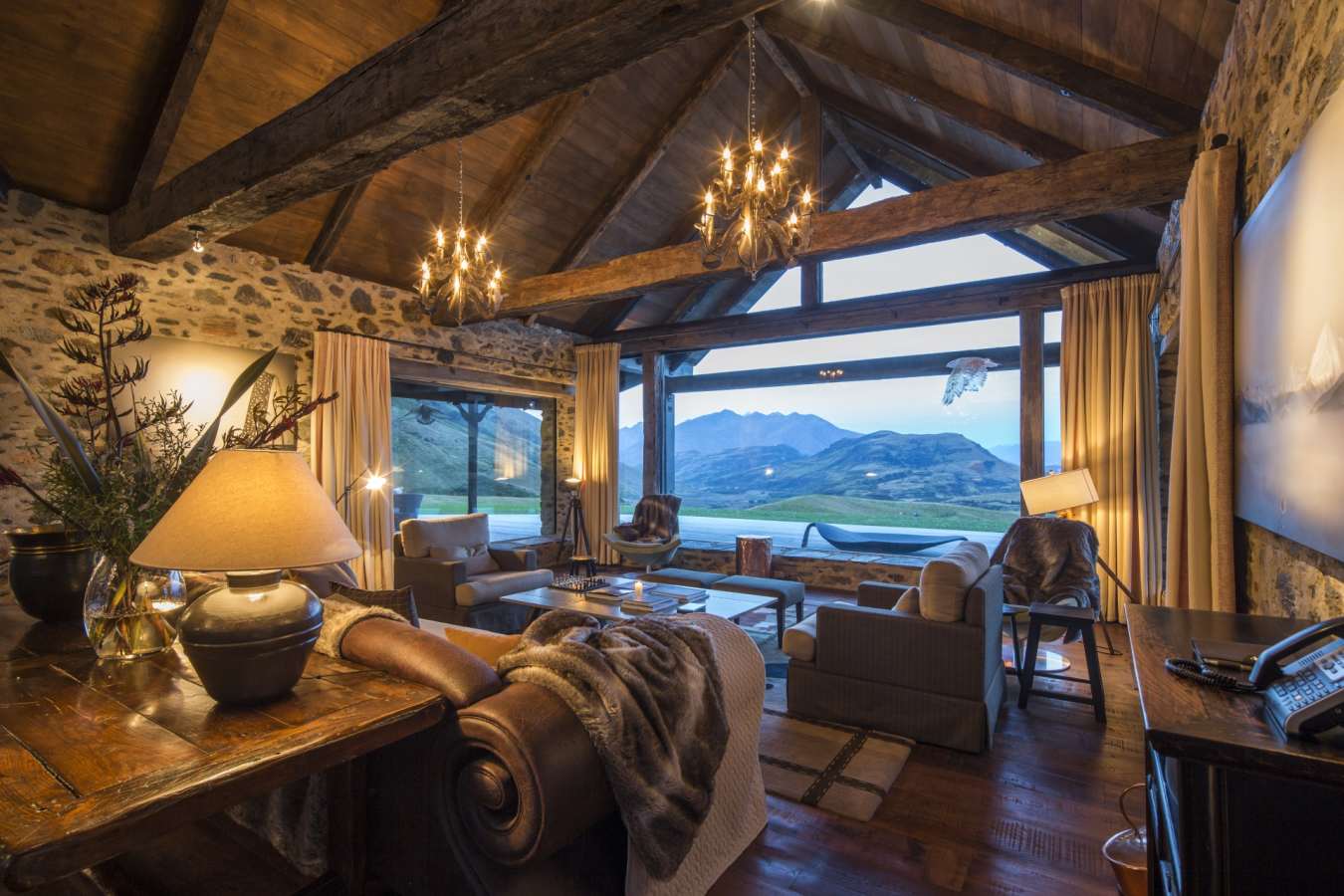 Living Room - Mahu Whenua Ridgeline Homestead & Eco Sanctuary