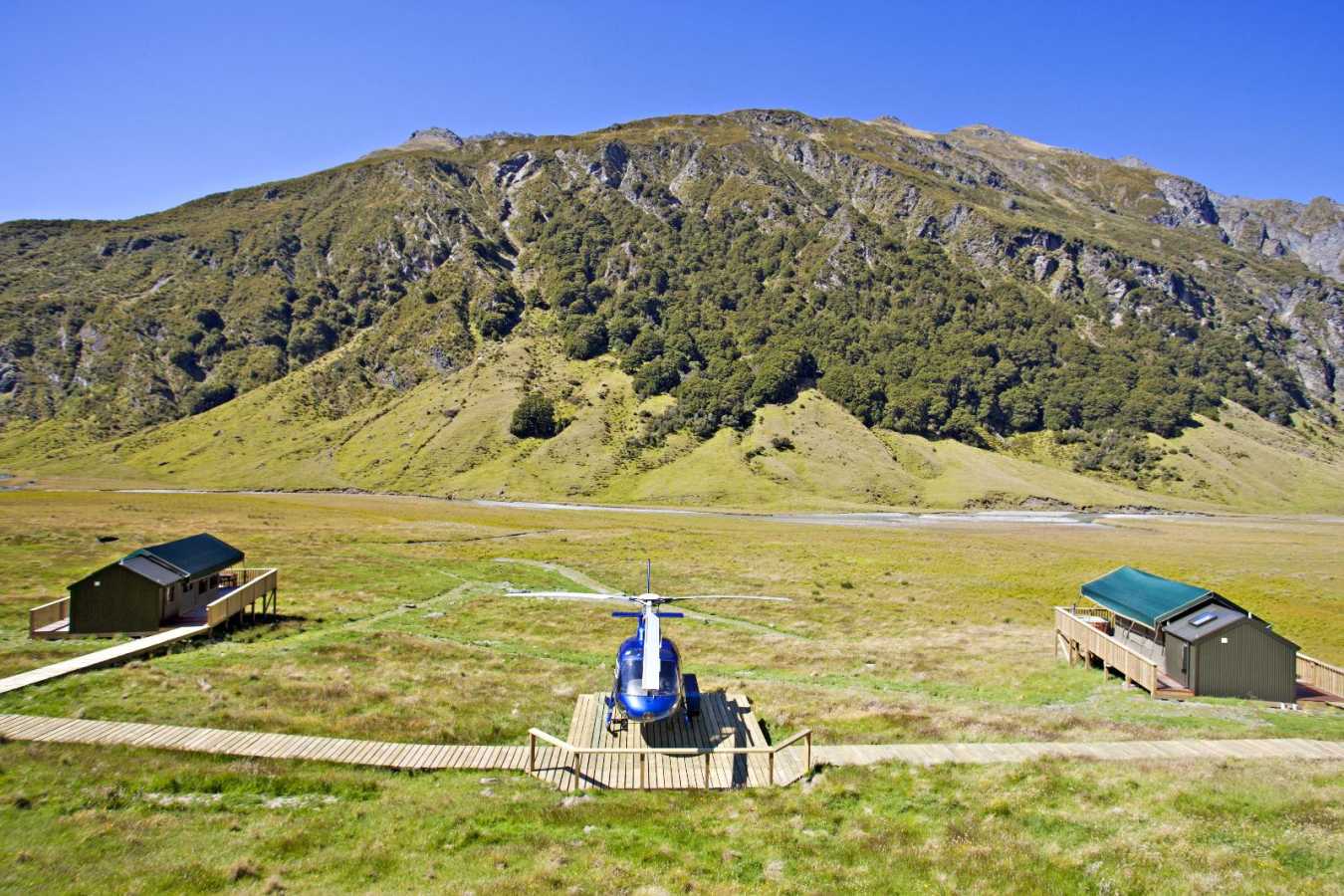 Accessed only by helicopter