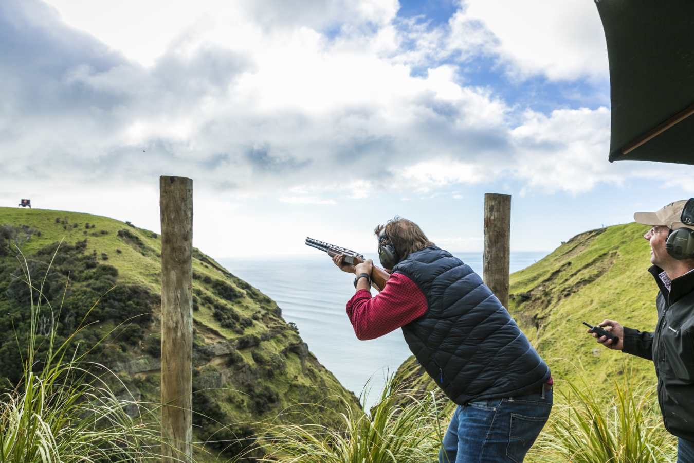 Clay Bird Shooting - The Farm at Cape Kidnappers