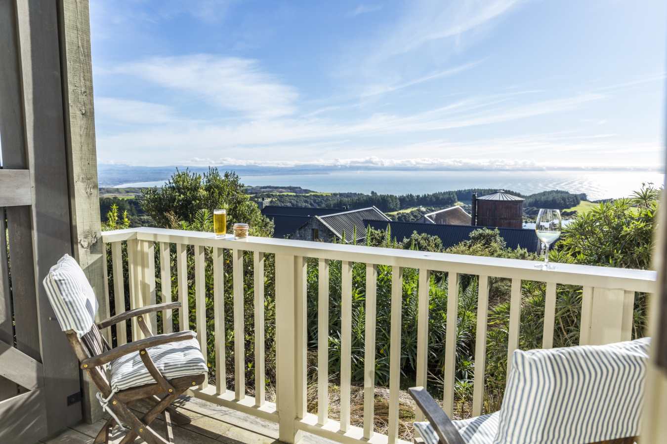 Hilltop Suite Balcony - The Farm at Cape Kidnapper