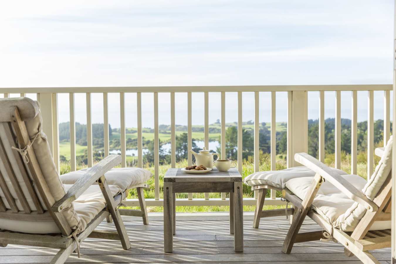 Ridge Suite Balcony - The Farm at Cape Kidnappers